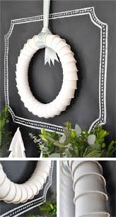 Paper Cup Wreath Diy Wreath Cup Crafts Wreaths