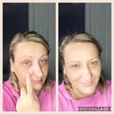 Dark hair with platinum highlights makeover