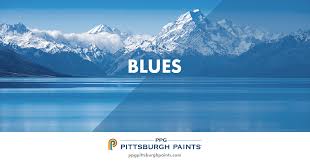 Ppg Pittsburgh Paints Blue Paint Colors