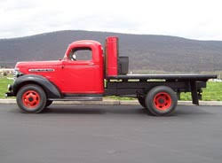 Image result for Permanent Red 1940 GMC