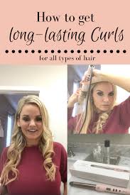 Starting at the base, begin winding your hair around the barrel. How To Get Long Lasting Curls A Cup Full Of Sass