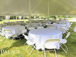 White Linens Chairs Tent Accessories For This Outdoor Wedding Reception Tent Accessories Tent Wedding Chairs