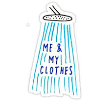 I M Washing Me And My Clothes Sticker Clothes Thats Not My Washing