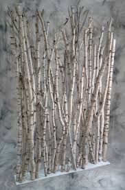 Paravent Troncs De Bouleaux Decor De Branche Decoration Branches Decoration