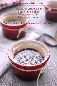 Hot Chocolate Mug Cake Recipe Amazing Hot Chocolate Mug Cake Mug Recipes Chocolate Mug Cakes