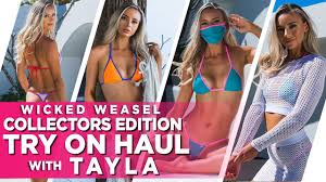 Post your public/private pictures, or discuss relevant topics around wickedweasel.com and the microminimus.com community. Sexy Bikini Try On Haul With Tayla Ft Wicked Weasel 26th Anniversary Box Youtube