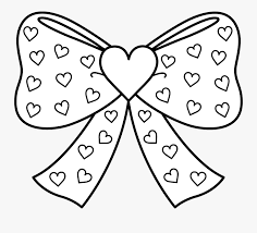 Check out our jojo siwa printable selection for the very best in unique or custom, handmade jojo siwa coloring pages are a fun way for kids of all ages to develop creativity, focus, motor skills and color recognition. Bow With Hearts Coloring Page Printable Jojo Siwa Coloring Page Free Transparent Clipart Clipartkey
