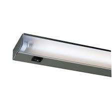 Juno 22 In Silver Fluorescent Under Cabinet Economy Fixture Ufl22 Sl The Home Depot