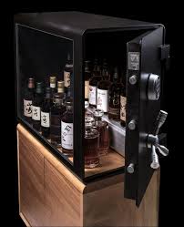 Whiskey decanter crystal glass dispenser bottle display liquor vodka violin. Whisky Vault A Modern Cabinet To Keep Safe Your Whiskey Bottles