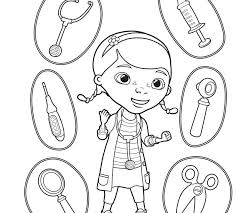 Make a coloring book with mickey mouse halloween doc mcstuffins for one click. Doc Mcstuffin Coloring Pages Coloring Home