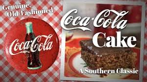 Fold in the pecans and pour the hot icing over the warm cake. Coca Cola Cake Old Fashioned Chocolate Cake Real Southern Recipe Southernrecipes Dessertrecipe Youtube