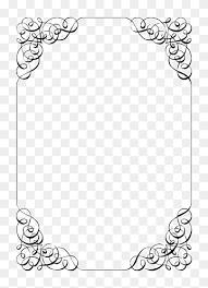 776 x 1600 png 189 кб. Wedding Invitation Microsoft Word Invetation Border Template White Png Pngwing