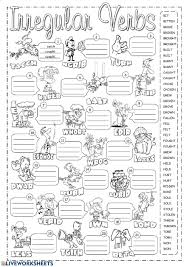 Irregular Verbs Online Exercise And Pdf By Victor Irregular Verbs Verb Worksheets Verb