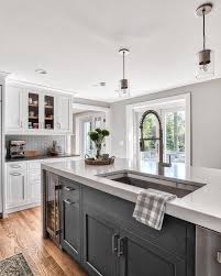 25 Ways To Style Grey Kitchen Cabinets Grey Kitchen Designs Interior Design Kitchen Kitchen Design