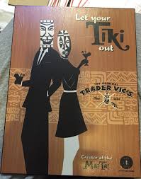 Let Your Tiki Out Trader Vic S Tiki Art Etsy In 2020 Tiki Art Tiki Pop Tiki