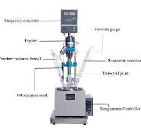 2L Single Layer Glass Reactor