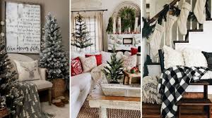 Diy Rustic Farmhouse Style Christmas Living Room Decor Ideas Ch Farmhouse Style Living Room Decor Christmas Decorations Living Room Christmas Room Decor Diy