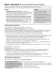 Depending on the company, fitness instructors are required to have a bachelor's degree or prior experience in physical education. Personal Trainer Resume Sample Personal Trainer Personal Trainer Jobs Person