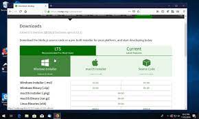 Jan 29, 2020 · download the latest node.js release from its official download page and install the new node.js release. How To Install Node Js On Windows