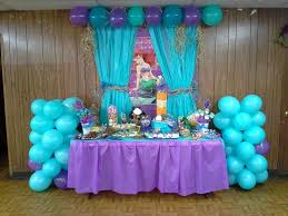 Pin By Yessi M On Mermaid Ariel Birthday Party Mermaid Birthday Party Decorations Little Mermaid Birthday