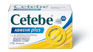 Cetebe Abwehr Plus Zink Vitamin D Vitamin C Cetebe