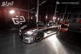 صور نيسان gt r معدلة بالكروم من carelx design موقع تيربو العرب nissan gt r nissan gtr