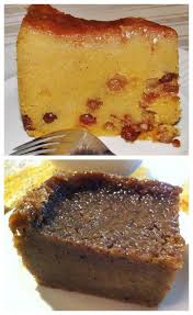 Granted that what we call a pudding is a pone, this sweet baked fare sweetened with sugar and flavored with spices was to die for. Facebook