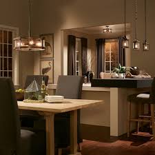 Barrington 1 Light Pendant Distressed Black Kichler Lighting