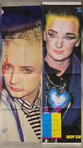 BOY GEORGE X2 Posters XXL collection EUR 34,99