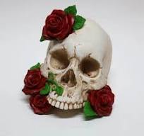 Factory Wholesale Halloween Skull Head Decoration Resin Skull Ornament