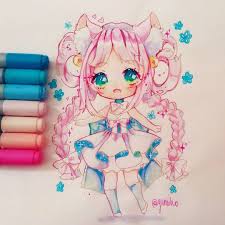 17 7k Likes 67 Comments Yuni Yuniiho On Instagram Rosellyne Set Valentine Edition Closed Adopted By M Cute Art Kawaii Drawings Kawaii Anime