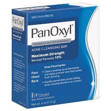 I have combination skin, sometimes its oily, sometimes its dry but i was i use panoxyl, and i've used both the bar and the cream wash. Panoxyl 10 Percent Benzoyl Peroxide Acne Bar 4oz Pack Of 5 Buy Online In Spain At Desertcart Es Productid 8171085