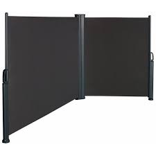 Obi Vertikalmarkise Cordoba 2 Seitig Je 300 Cm X 150 Cm Anthrazit Kaufen Bei Obi Sichtschutz Markise Markise Vertikal