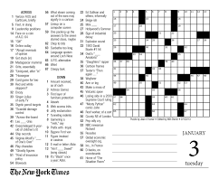 Fully customize with your vocabulary; Free Nyt Sunday Crossword Puzzles To Print