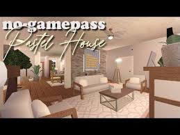Roblox bloxburg one story modern house 65k no gamep bloxburg 25k one story white aesthetic home sdbuild you roblox bloxburg idyllic one story rambler sd build bloxburg house ideas 1 floor. One Story Pastel Suburban No Gamepass Bloxburg Youtube Pastel House House Layouts Home And Family