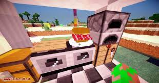 Furnish your cooking place the way you want and make it look glittering. The Kitchen Mod 1 7 10 Sandwiches Ovens Knifes And More 9minecraft Net