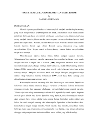 Cara membuat resume karya ilmiah. Contoh Laporan Karya Ilmiah Pdf Nusagates