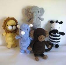 Amigurumi Crochet Safari Animals Pattern Set Digital Download Etsy In 2021 Amigurumi Patterns Stuffed Animal Patterns Crochet Patterns