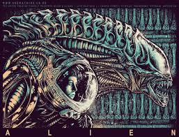 Alien Aliens Double Feature For Astore Theater Aliens Movie Art Aliens Movie Alien Movie Poster