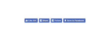 facebook has redesigned its like share follow and save buttons follow and save buttons