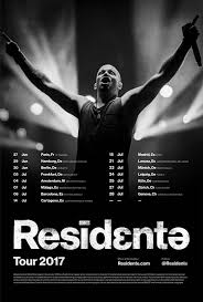 René pérez joglar (born february 23, 1978), known professionally as residente (often stylized as resīdεntә), is a puerto rican rapper, singer, writer, filmmaker, and also one of the founders of the puerto rican alternative rap group calle 13. Residente Gira Europea European Tour 2017 Facebook