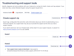 Lgpl3, free of charge for any peazip is a free archiver software providing powerful multi format archive manager and complete file explorer. Create A Support Zip Atlassian Support Atlassian Documentation