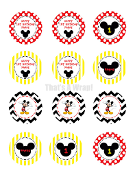Maybe you would like to learn more about one of these? Mickey Mouse Printable Cupcake Toppers Party Circles Diy Digital File 10 00 Via Etsy Fiesta Mickey Mouse Mickey Mouse Theme Mickey Mouse Printables