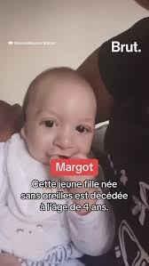 Margot, née sans oreilles, est décédée à l'âge de 4 ans.