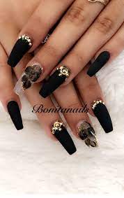 Maybe you would like to learn more about one of these? The Newest Acrylic Nail Designs Ideas Are So Perfect For Fall Hope They Can Inspire You And Re Nails Design With Rhinestones Black Nail Designs Gorgeous Nails
