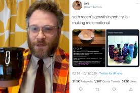 Jetzt online bei tchibo bestellen! Seth Rogen S Pottery Pictures Draw Love On Twitter