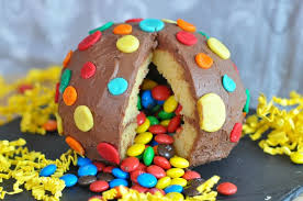 Gateau Surprise Ou Pinata Cake Blog Cuisine Avec Du Chocolat Ou Thermomix Mais Pas Que Gateau Surprise Idee Gateau Gateau Pinata