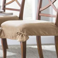 Faux Suede Dining Chair Seat Covers Set Of 2 Improvements Seat Covers For Chairs Dining Chair Seat Covers Dining Chairs