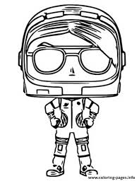 Click the picture to print the worksheet. Funko Pop Fortnite Moonwalker Coloring Pages Printable