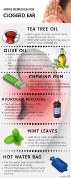 Home Remedies To Get Rid Of A Clogged Ear Fast Health Tips Holistic Health Remedies Remedies Health Tips